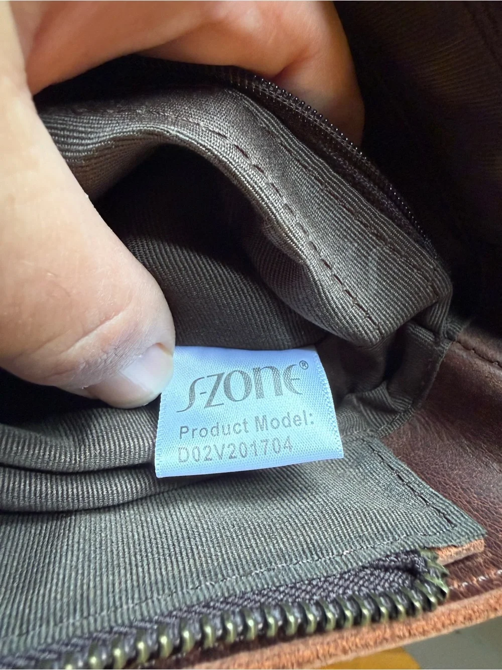 S-ZONE Vintage Satchel Tote Bag